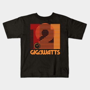 1.21 Gigawatts Minimal Design Kids T-Shirt